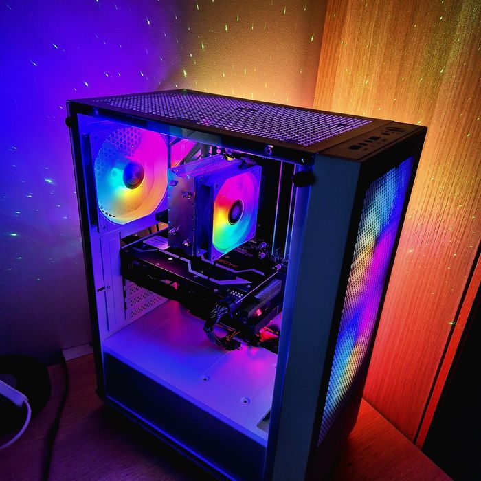 Komputer RX6600XT/rtx3060ti/r5 5500/16gb ram/Gamingowy Okazja gwarancj