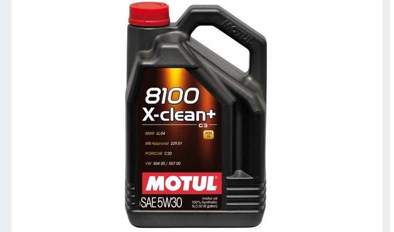 Olej silnikowy Motul 5 l motul 8100 5W-30 x-clean plus