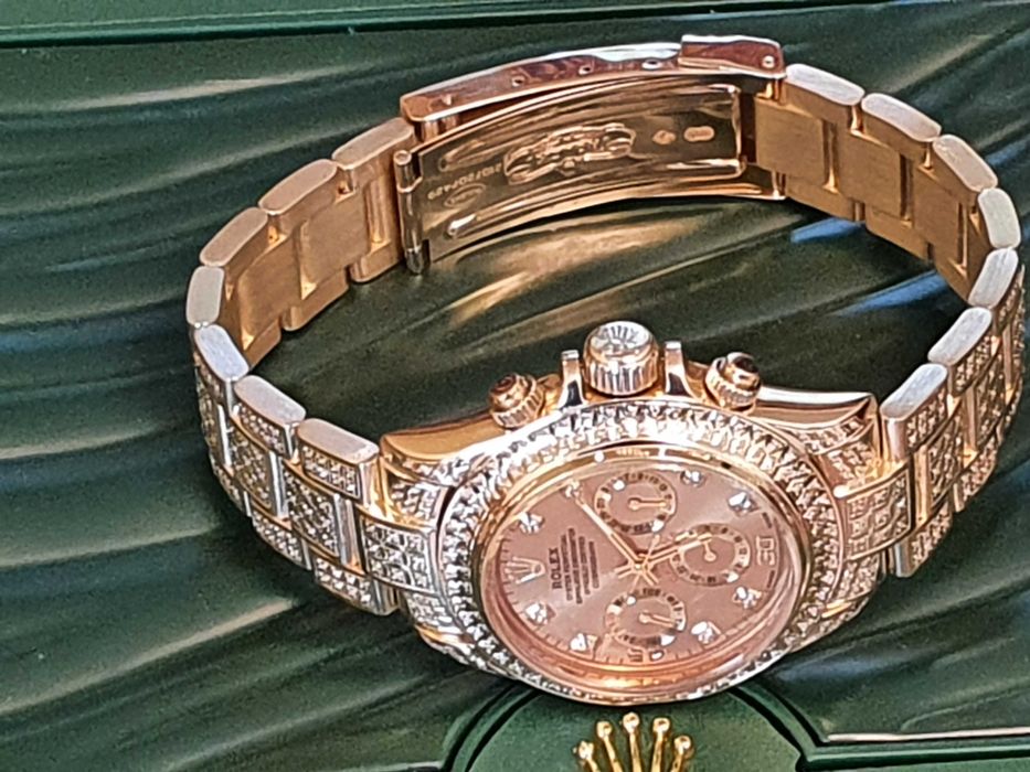 Złoty Zegarek-109Gr.Z Diamenty 480szt+Złoto14K-Gold 585+Brylanty490szt