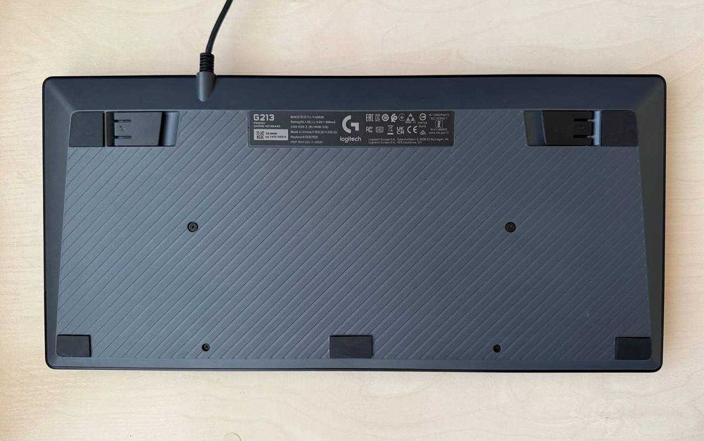 Ігрова клавіатура дротова USB Logitech G213 Prodigy RGB Gaming Y-U0029