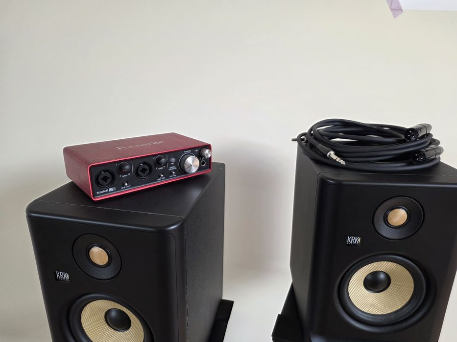 Monitores de estudio mais interface