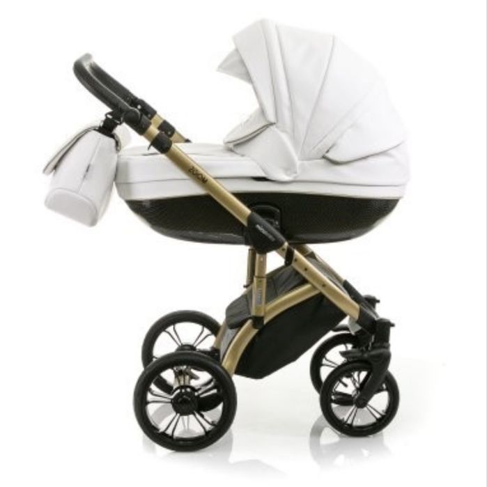 Детская коляска 2в1 Mioobaby ZOOM  Royal Edition в расцветке  White/Go