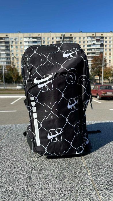 Nike Elite Hoops  BackPack чорний з білим лого