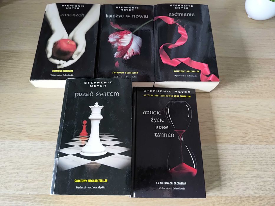Saga ZMIERZCH Stephenie Meyer + Drugie życie Bree Tanner