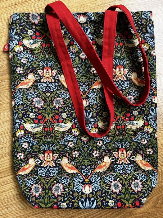 Сумка-тоут-шопер V&A William Morris Strawberry Thief Organic Cotton Tote Bag