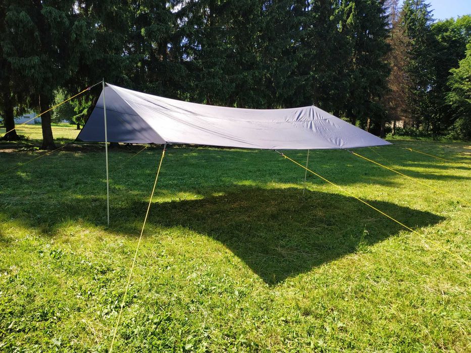 Тент тарпауліновий від сонця, дощу, снягу. Брезент