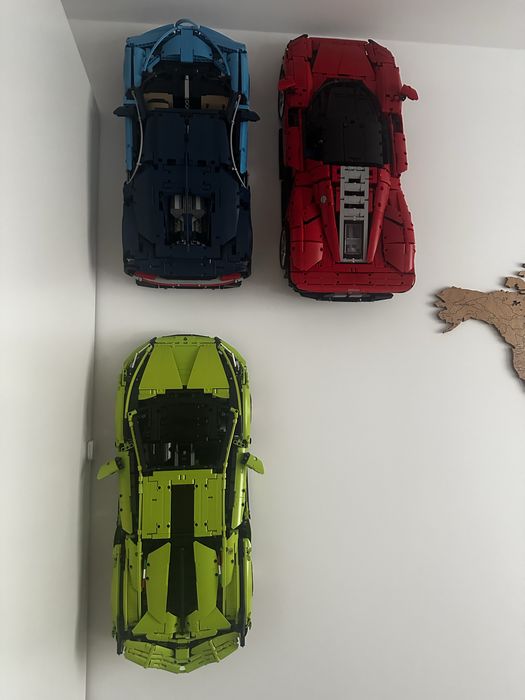 Lego Technic 42083, 42125, 42110