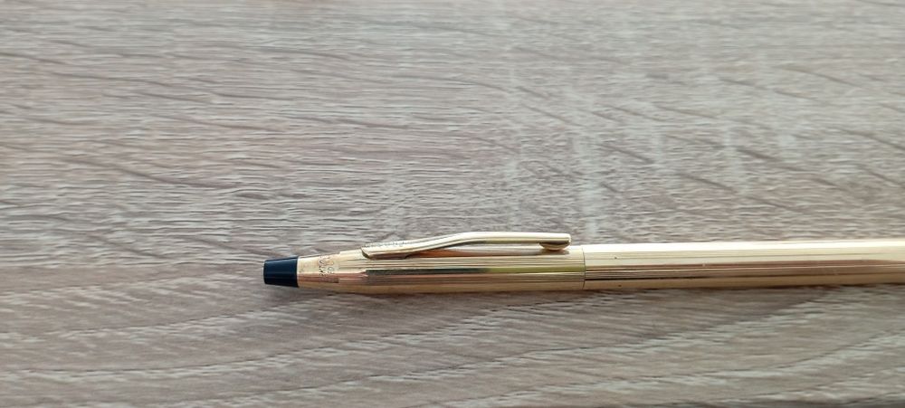 Caneta Cross ouro 12kt