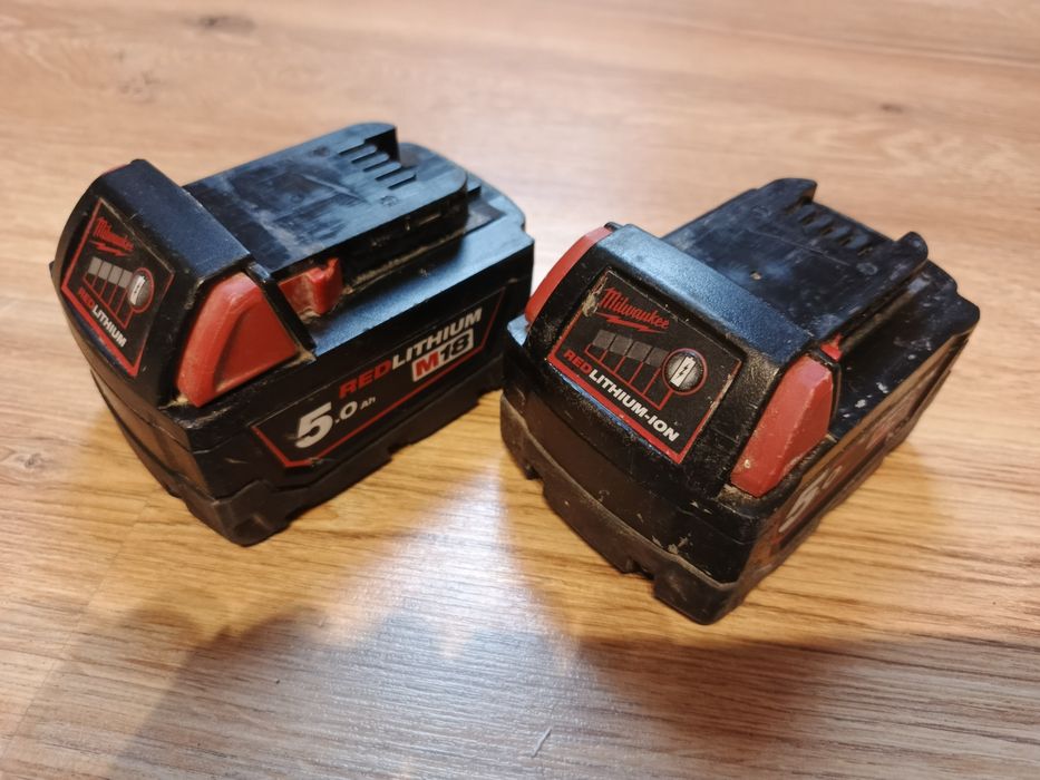 Bateria Milwaukee 2szt  5.0Ah  M18
