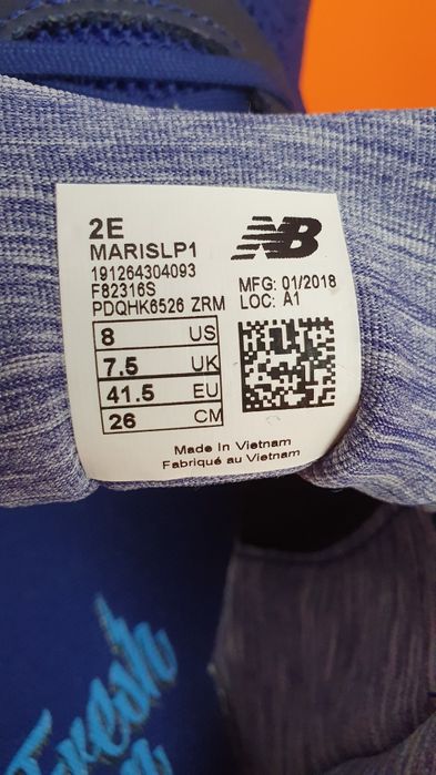Sneakersy nowe sportowe New Balance rozmiar 41.5 / wkładka 26 cm