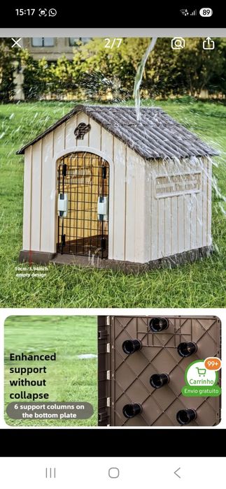 Casota para cães de exterior