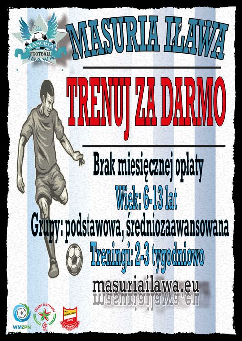 Piłka nożna. Darmowe treningi + turnieje dla dzieci