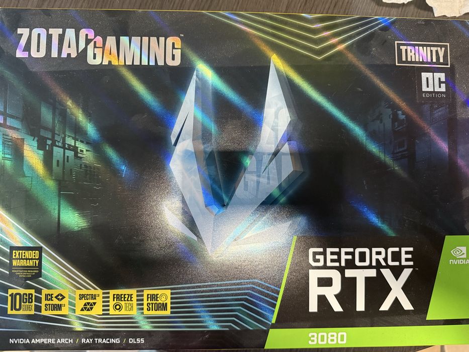 Placa Gráfica Zotac Gaming Geforce RTX 3080 Trinity Oc 10GB
