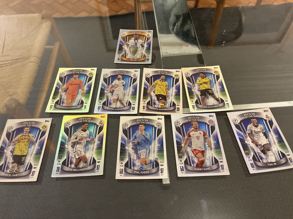 Cartas Champions league 2024/25