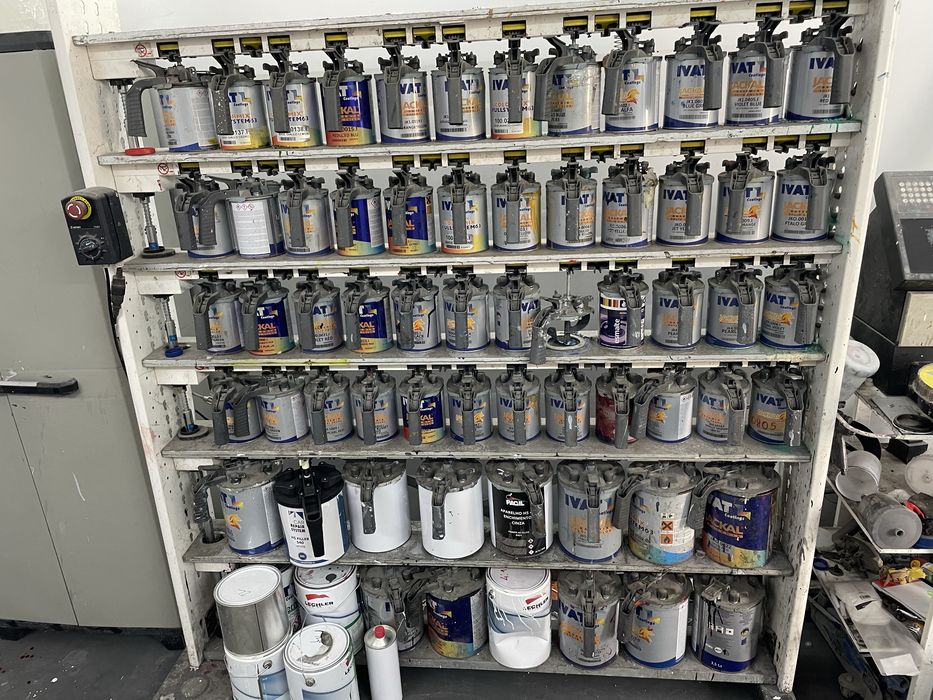 Vendo esta maquina de tinta automovel