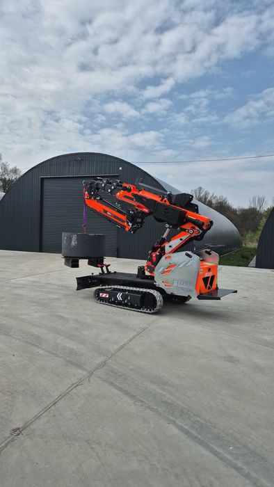 Mini Żuraw XM1600 z JiB hydraulicznym - PICK&CARRY 1250kg