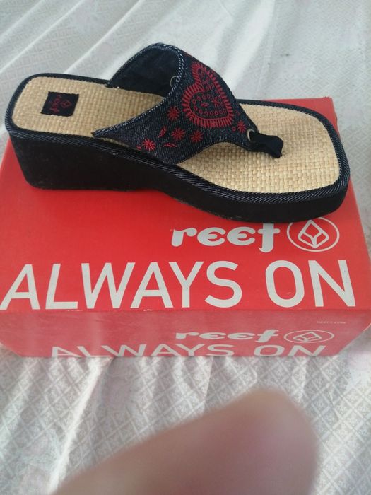 Chinelos reef brasil, figueira da foz, novo com etiqueta