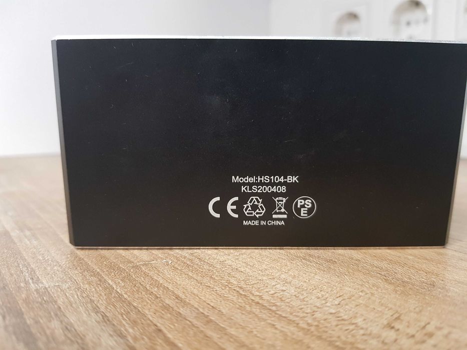Techole hs104-bk Splitter спліттер, розгалужувач, комутатор 3D