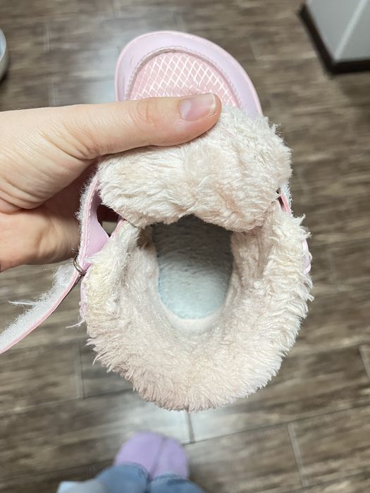 Зимові чоботи  25 р, босоногі, barefoot для дівчинки