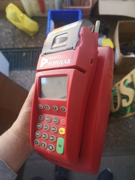 Terminal de pagamento para colecionadores