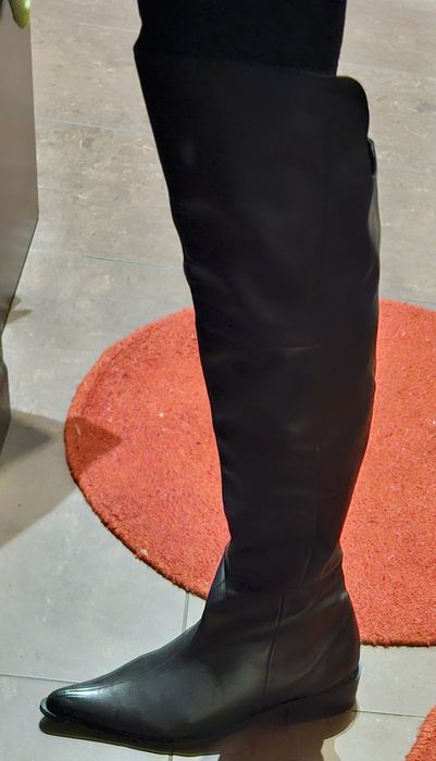 Buty oficerki , kozaki skórzane r. 41