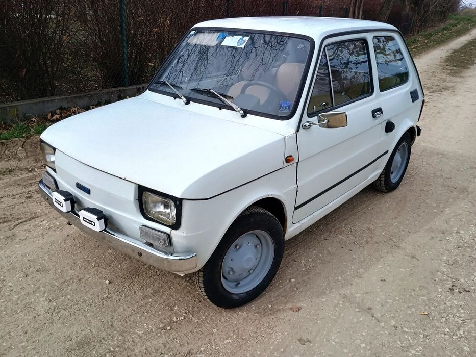 Fiat 126 Włoski Fiat 126 pierwsza seria 1973 chromowane zderzaki Maluch 126p