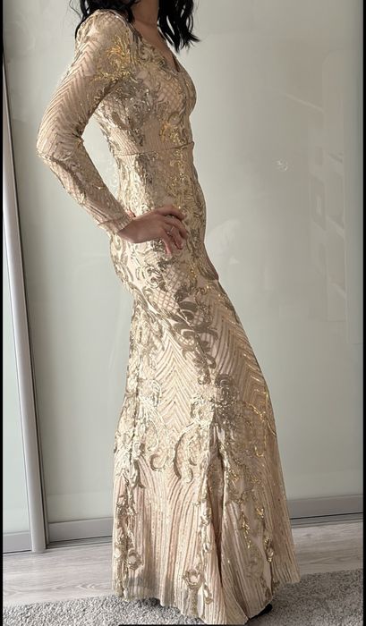 Dluga sukienka Syrenka