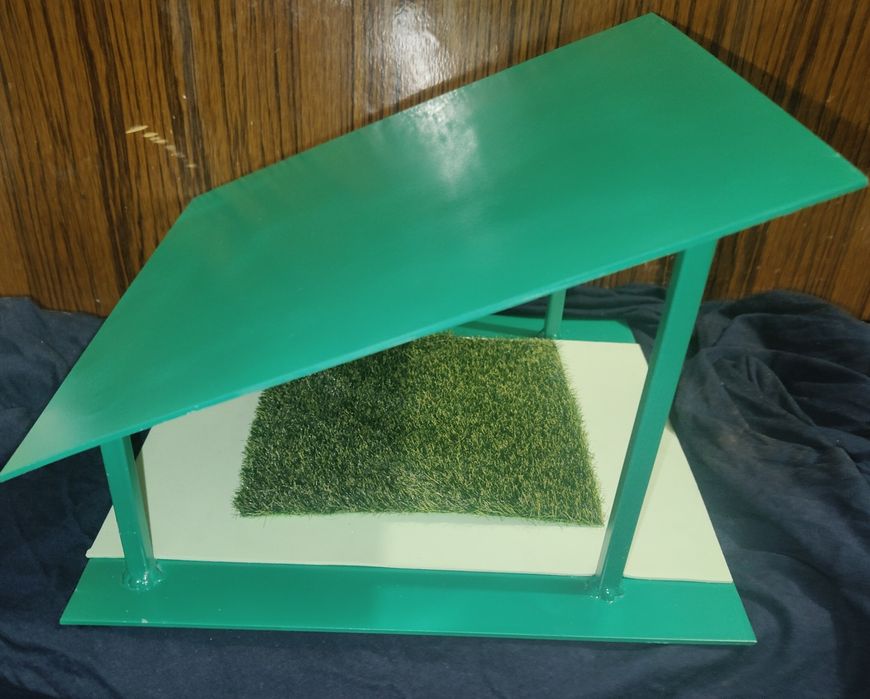 Karmnik budka dla ptaków metalowy solidny