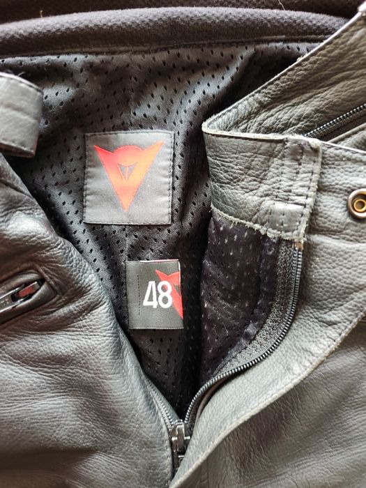 Calças senhora Dainese - Equipamento de mota em pele