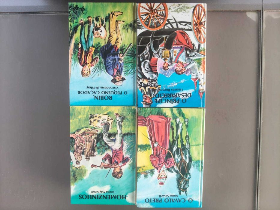 Coleções de livros antigos para criança