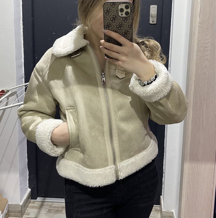 Jacket Kurtka Zara beżowa