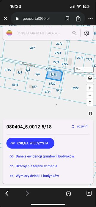 Atrakcyjna dzialka  budowlana w kożuchowie.