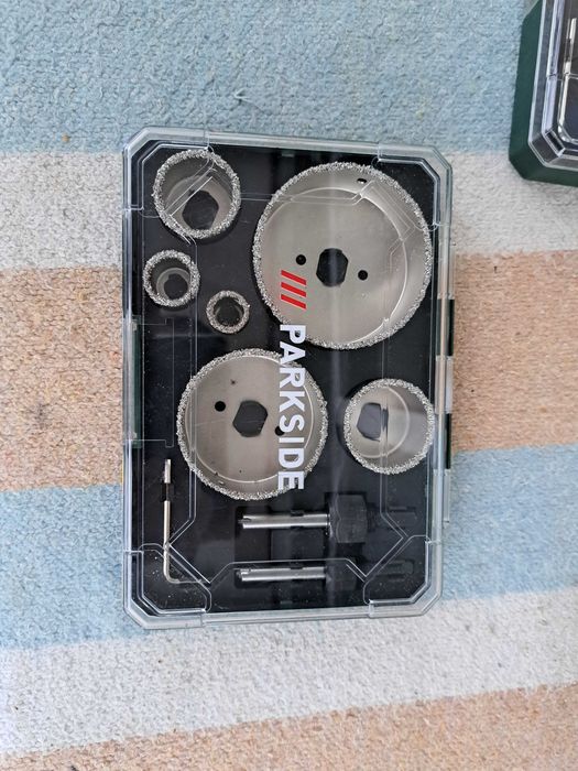 PARKSIDE Свердла коронки по бетону і плитки кільцева пила