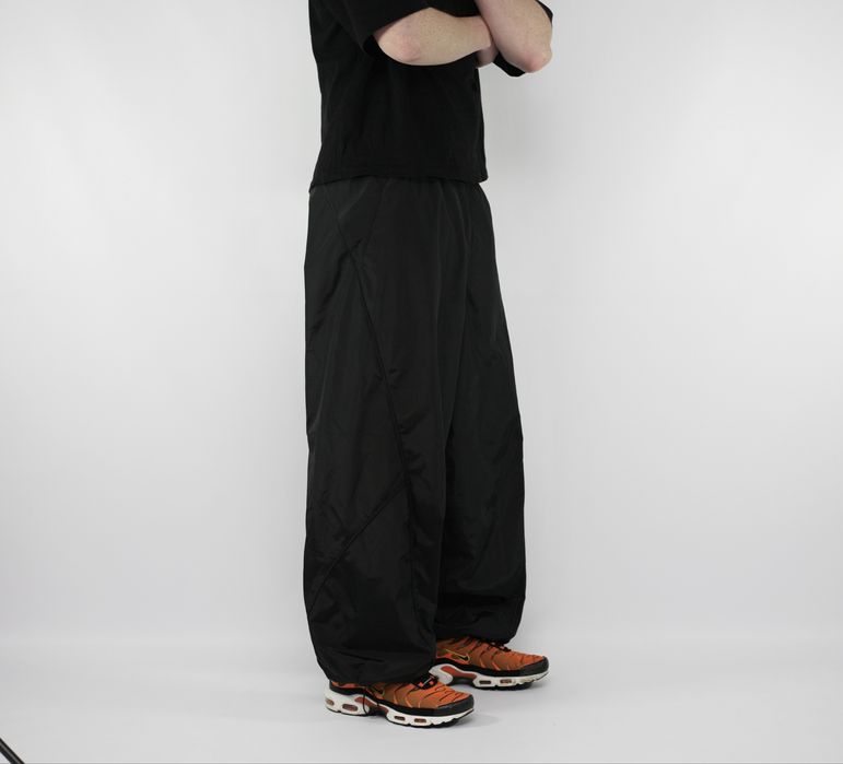 Широкие спортивки нейлон BAGGY NYLON sweatpants track pants штаны бегг
