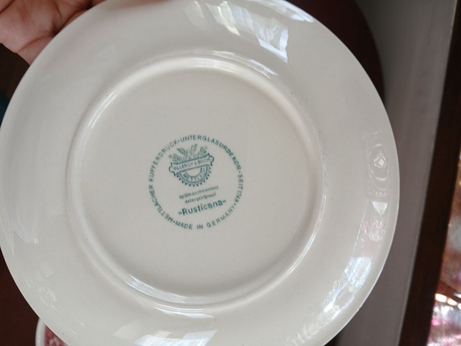 Villeroy Boch rusticana 3 bulionówki ze spodkami