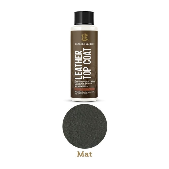 top coat matt lakier bezbarwny do skóry 50ml mat le-17-tcm50
