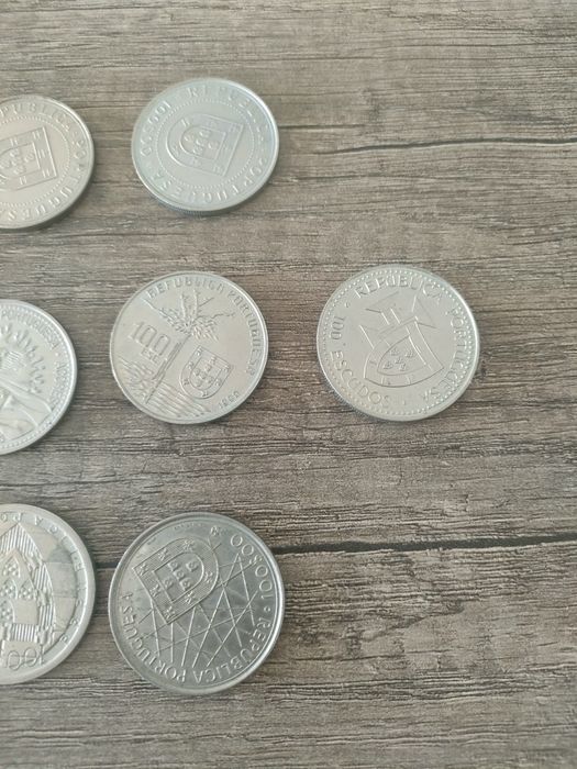 10 Moedas 100 escudos