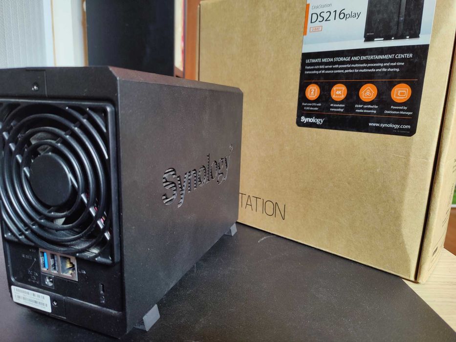 Synology DS216play - NAS 2 baías