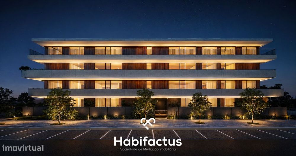 Apartamento T3 em construção no centro de Viseu