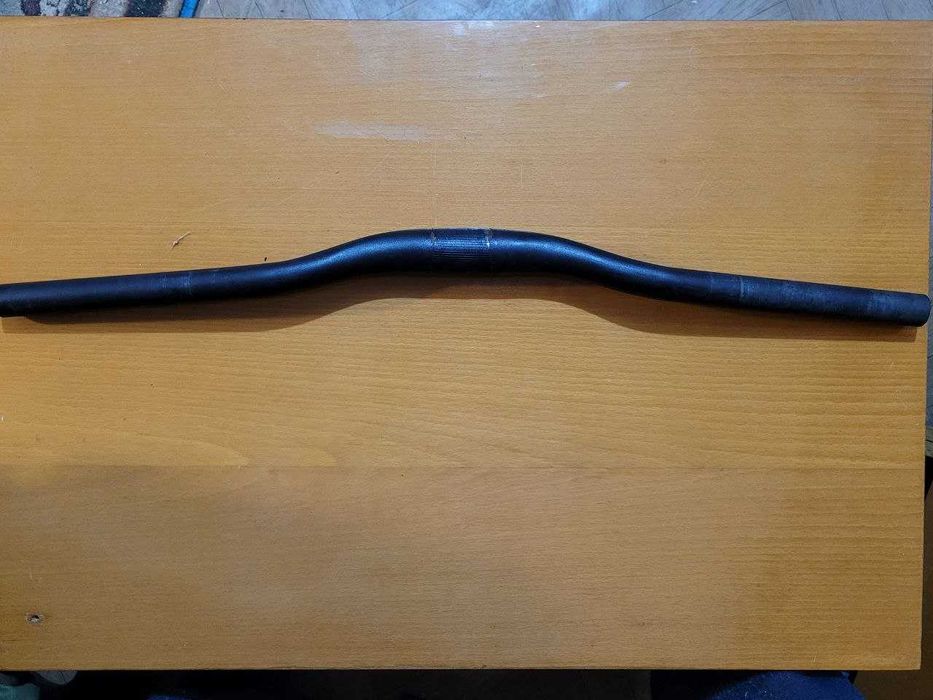 Кермо 60.5х22 металеве, Штир під сідло алюм. 31.6х32см.+замок 210