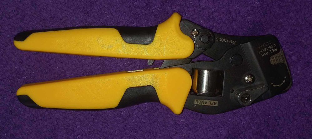 Прес-кліщі REL 616 для трубчастих наконечників 0,08-16 мм