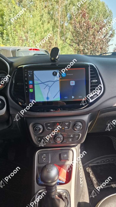 Auto Rádio Jeep Compass , 2 Din, Ano 2017 até 2021