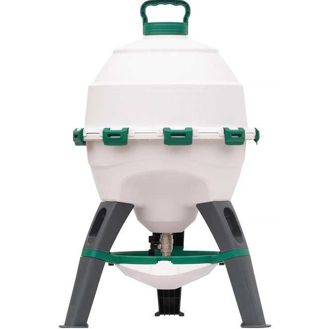 OPTIMUS Poidło dla drobiu 25L,  łatwe w czyszczeniu mosiężny zawór