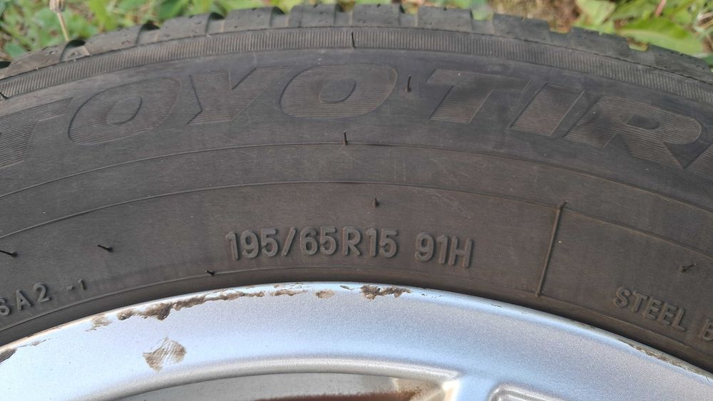 Koła 195/65 R15 na gwarancji