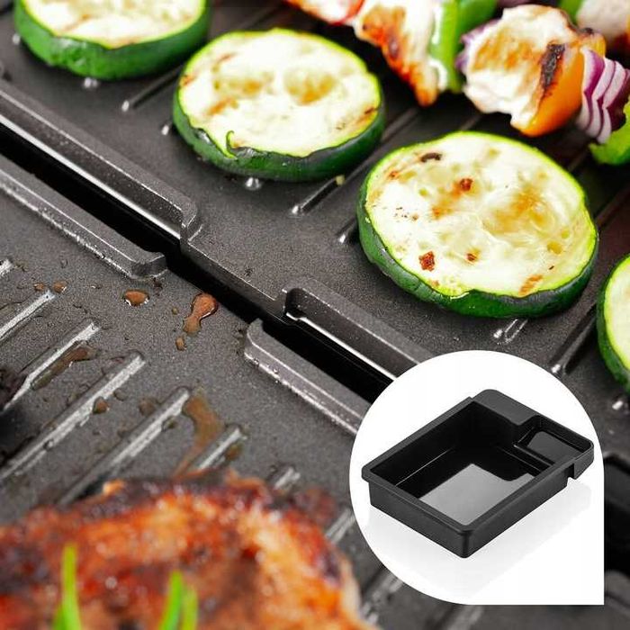 Grill elektryczny OPIEKACZ rozkładany 6 programów 2 termostaty TIMER