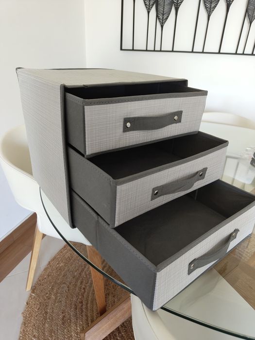 Módulo 3 gavetas de arrumação