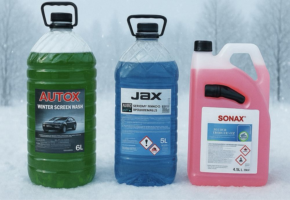 Зимовий омивач скла AutoX -20°C | 6 л | Безкоштовна доставка