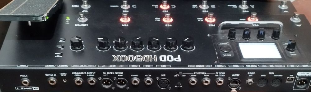 Line 6 POD HD500X