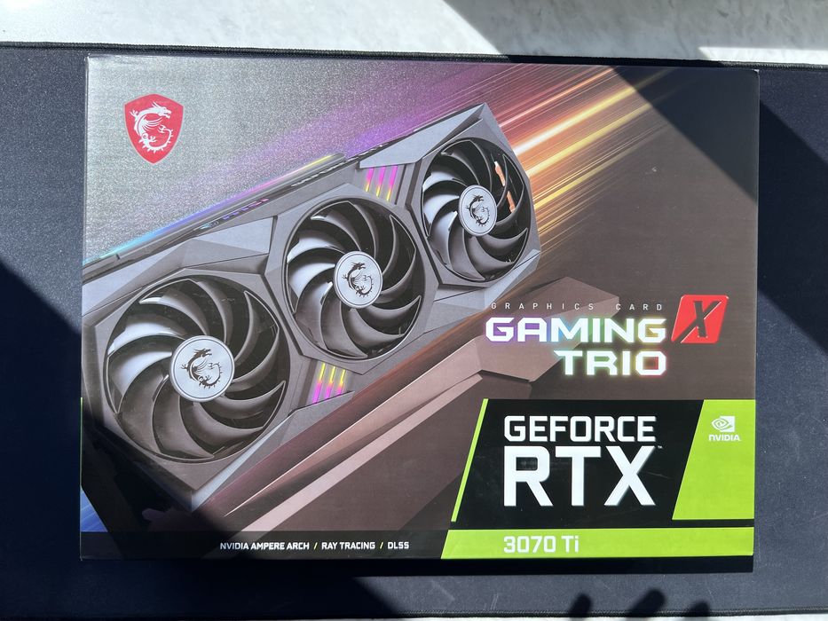 msi geforce rtx 3070 gaming x trio - купити комп'ютери та