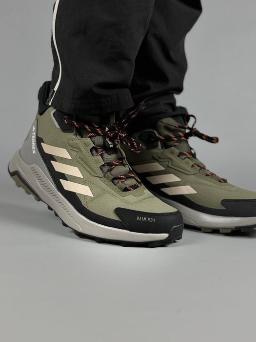 Ботінки adidas terrex зелені оригінал чоловічі водонепроникні